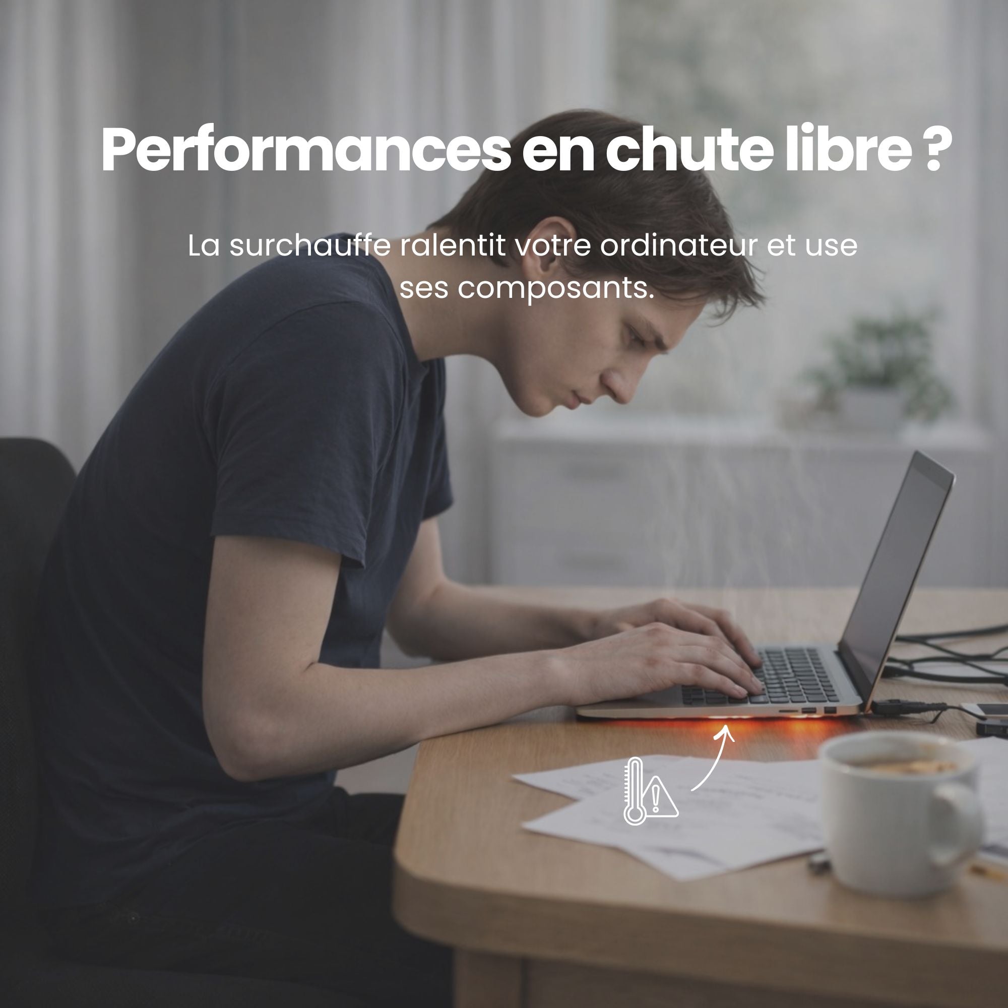 Support pliable pour ordinateur portable