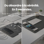 Tapis de bureau avec recharge intégrée