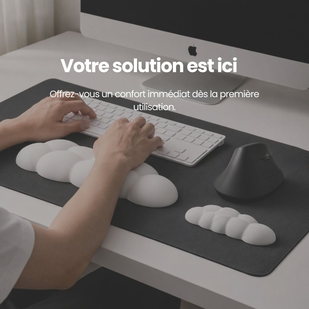 Repose-poignets nuage