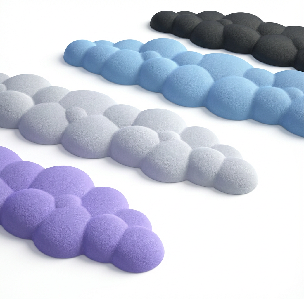 Repose-Poignets Ergonomiques en Forme de Nuage