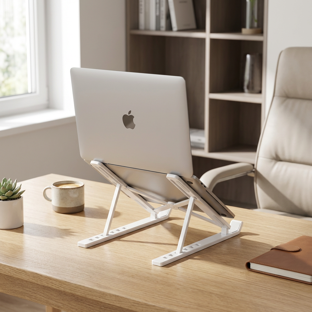 Support pliable pour ordinateur portable