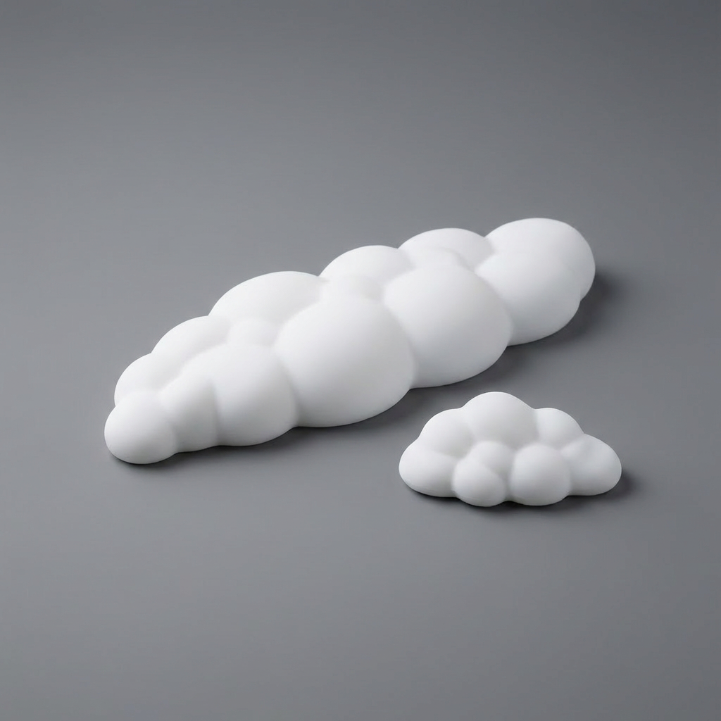 Repose-poignets nuage